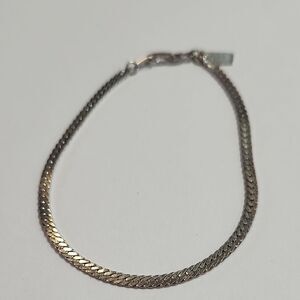 Sterling Silver Plated Chain Bracelet